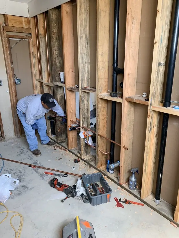 Commercial rough-in plumbing for Gas Line Repair in Princetonian Park